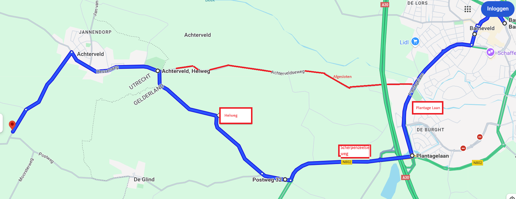 Om Achterveldse weg